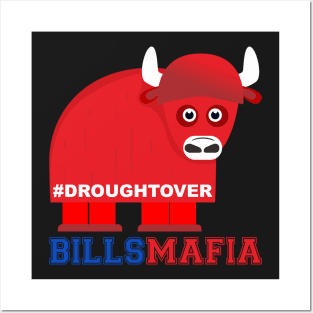 Buffalo Bills Playoff Drought Over Posters and Art